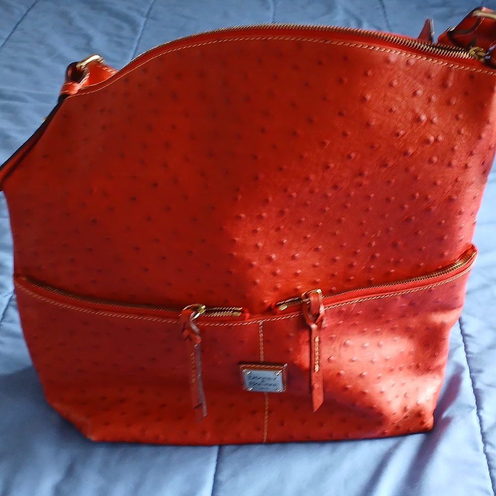 Dooney And Burke Red Women's Tote Bag - Designer Style